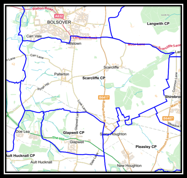 Parish Council Location Map